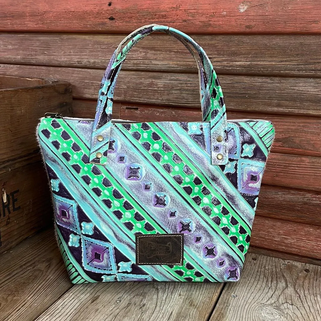 050 Feed Bag - Light Brindle w/ 90's Party