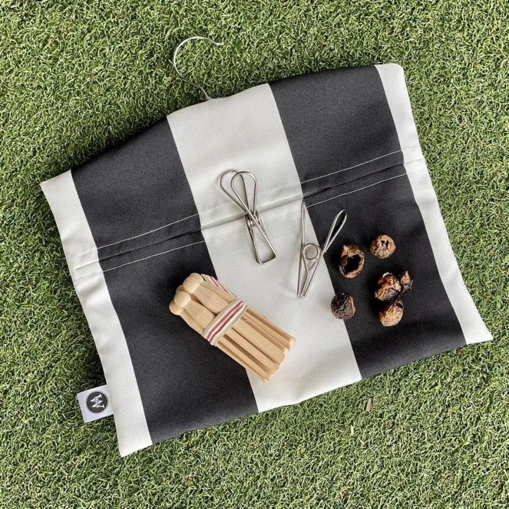 100% Upcycled Fabric Peg Bag by PaulaW