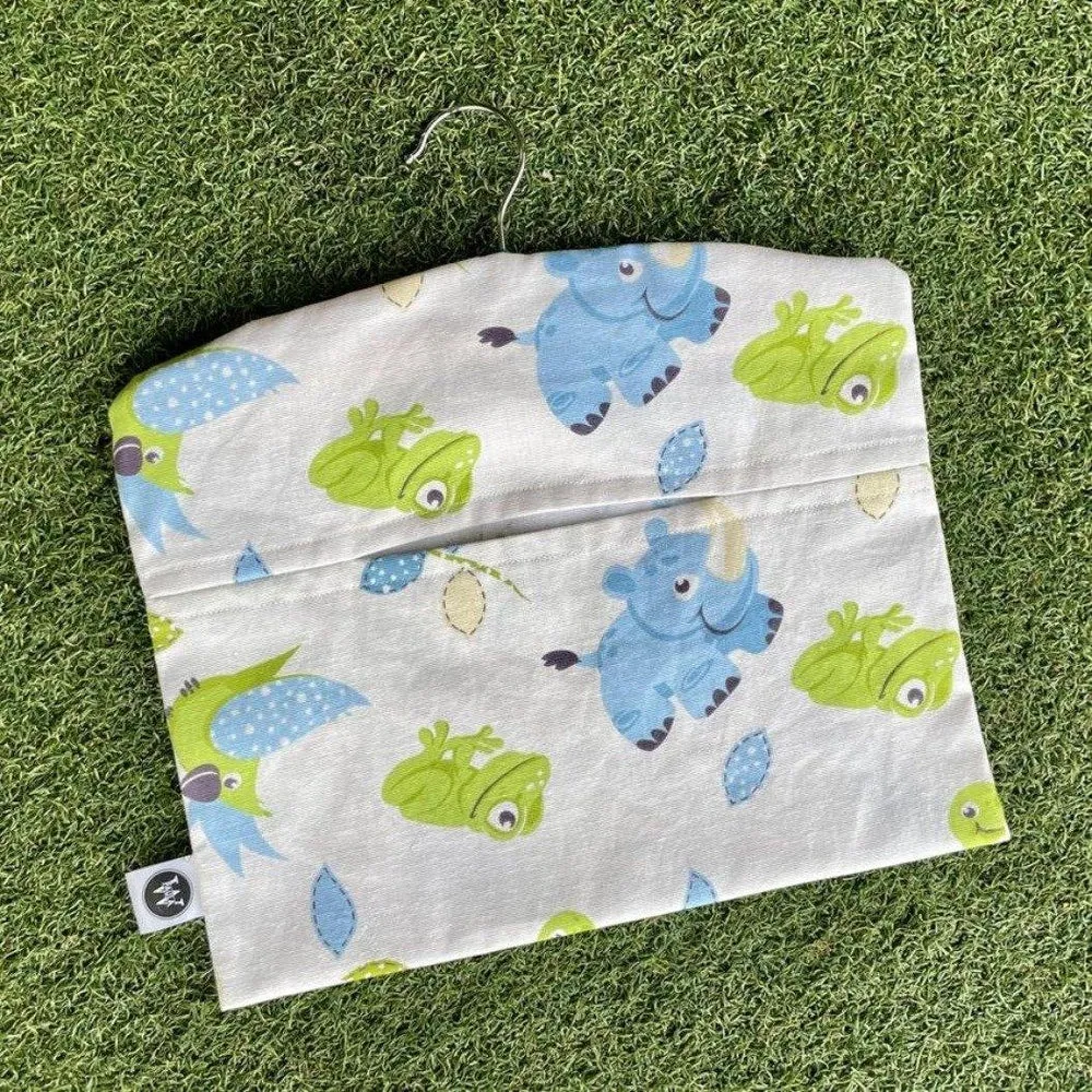 100% Upcycled Fabric Peg Bag by PaulaW