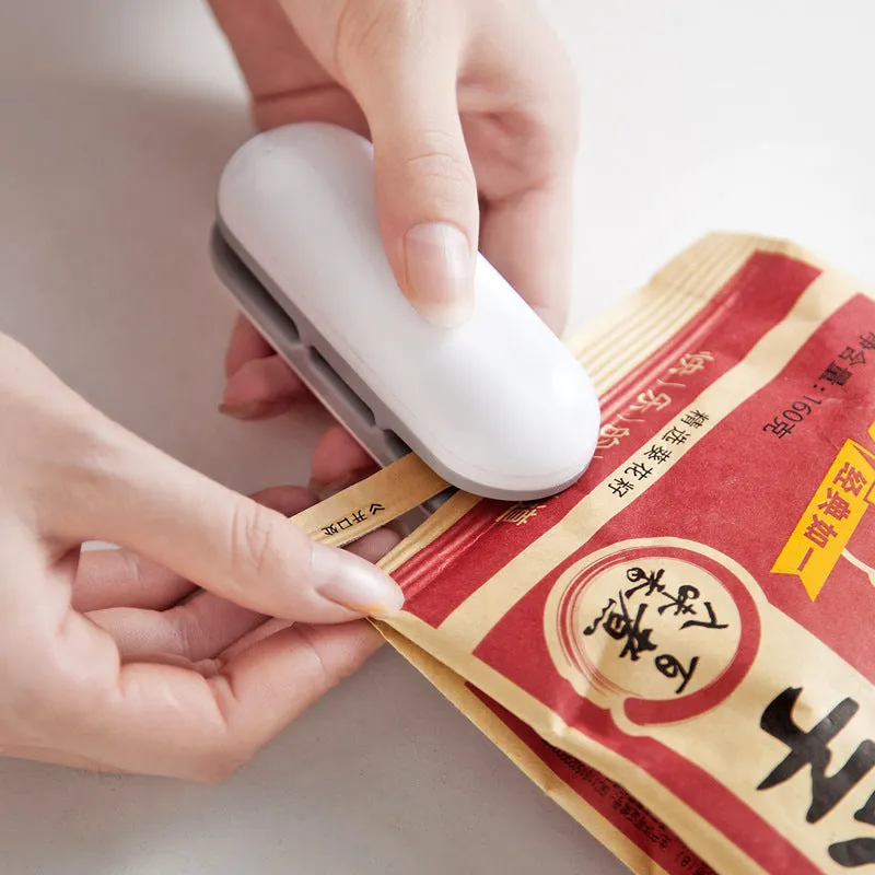 2 in 1 Bag Sealer and Cutter Great For Snack Bags & More!