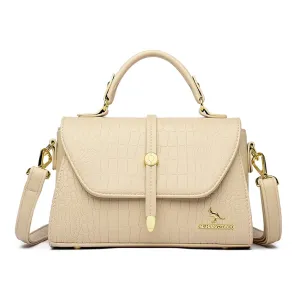 2022 Brand Crocodile Leather Crossbody Bags for Women Female Shoulder Messenger Sac Luxury Designer Ladies Handbags and Purses