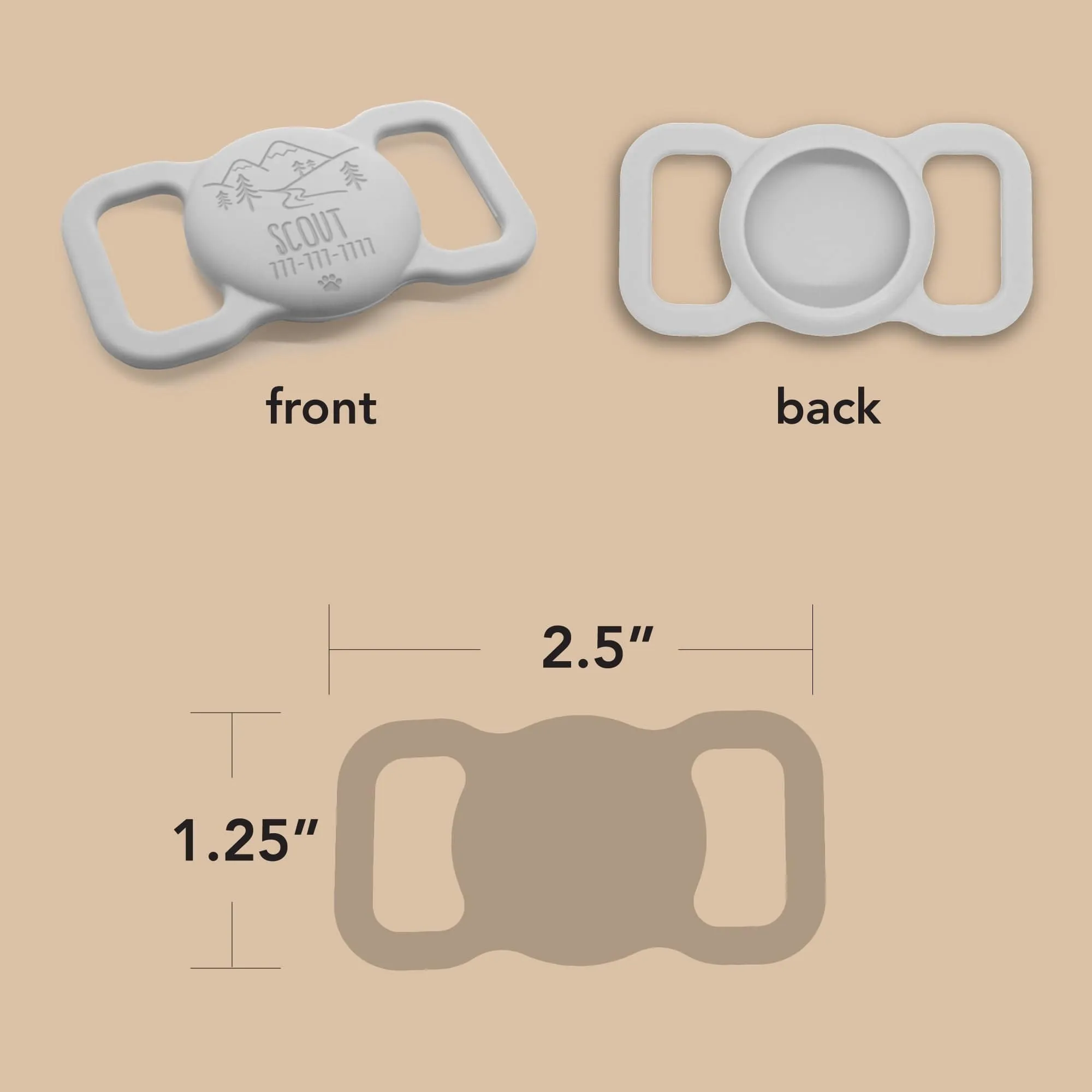 Adventure Is Calling AirTag Holder