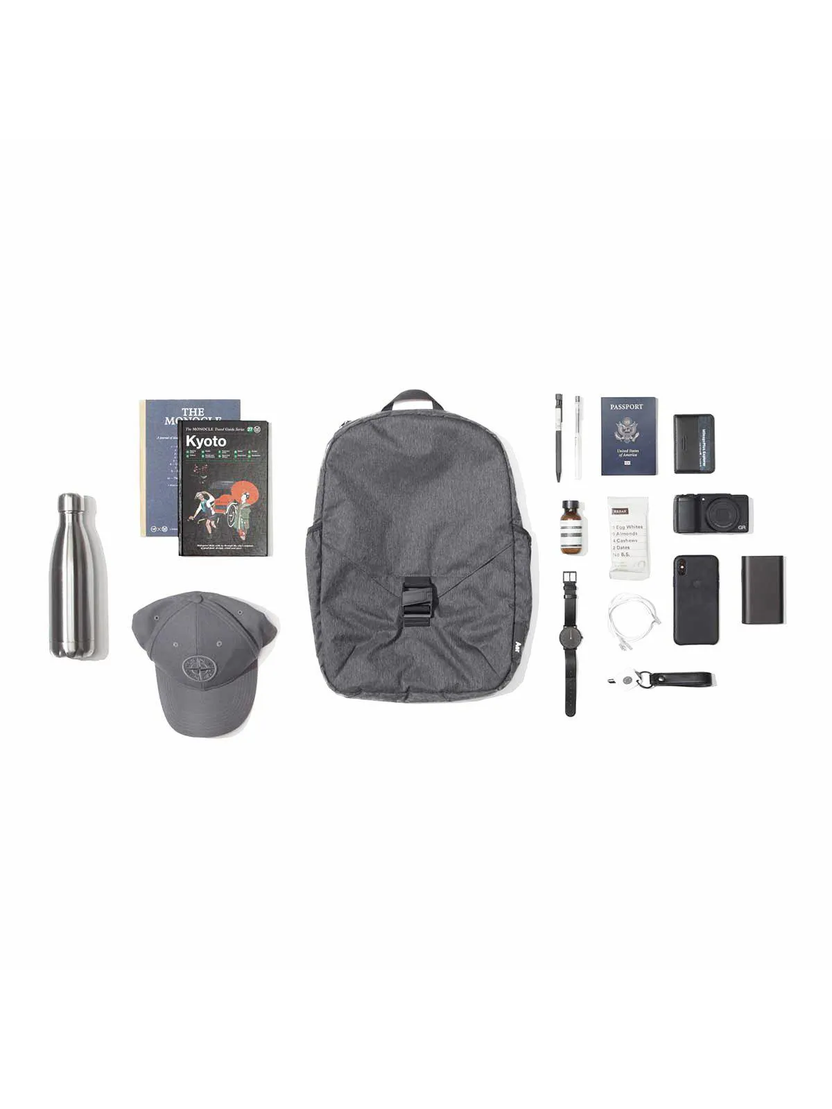 AER Go Pack Heathered Black
