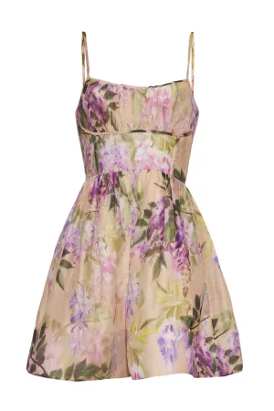 Alba Mini Dress | Wisteria Ginger Root