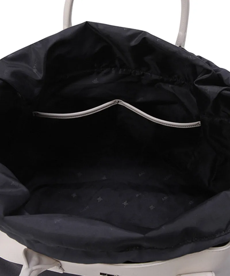 Anew String Boston Bag - Gray
