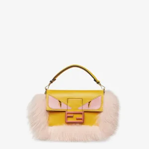 Baguette Mini Lunar New Year Yellow Leather Bag