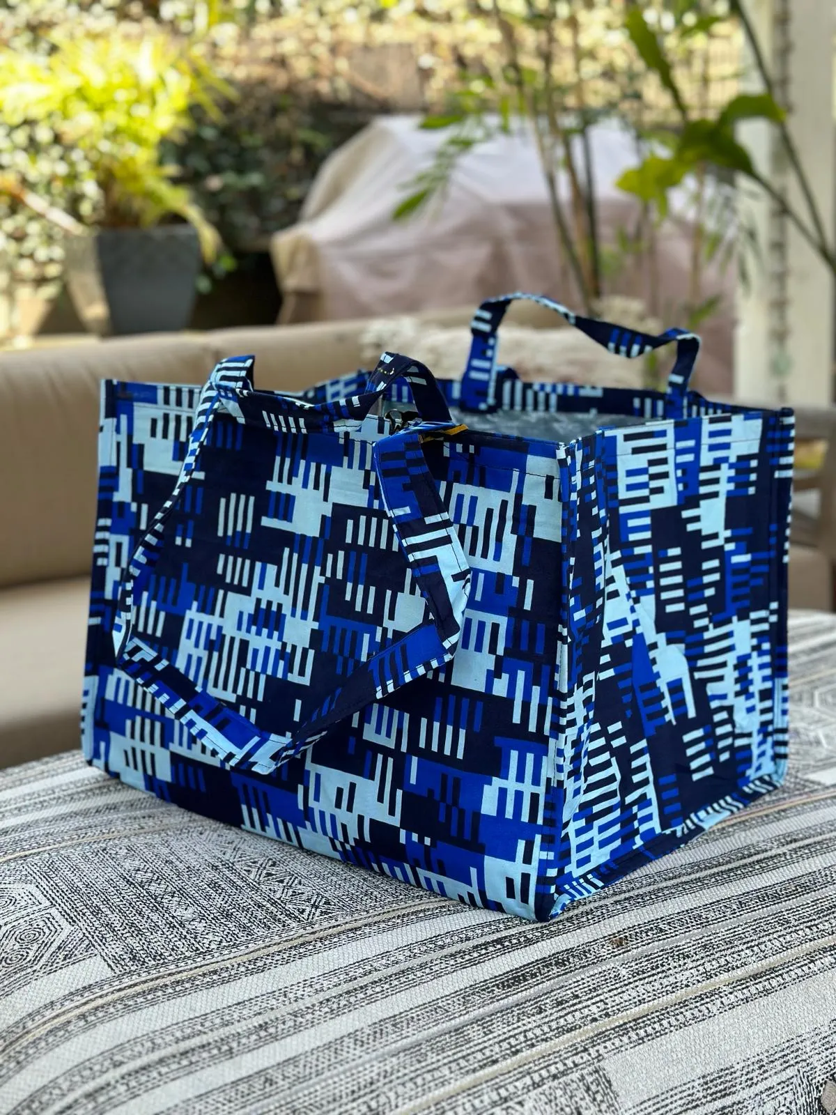 Beach Bag "Bibire Blue"