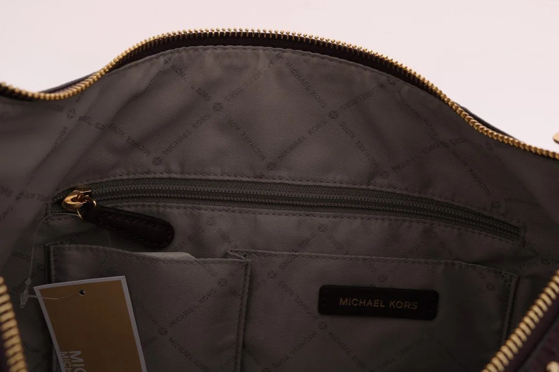 Bordeaux ARIA Leather Shoulder Bag