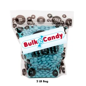 Bulk Light Blue M&M's 2pounds M&M Colorworks
