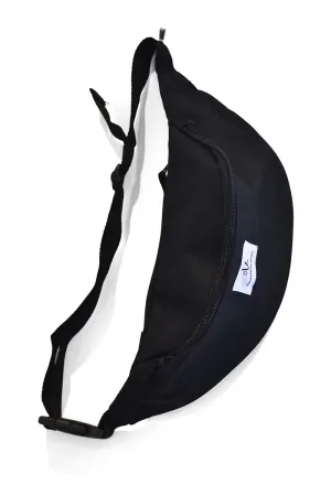 Bum bag for life Black BLANK - NO LABELS OR LOGO