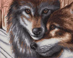 CAK-A154L: "A Winter's Tale" 40x50 cm Crystal Art Kit