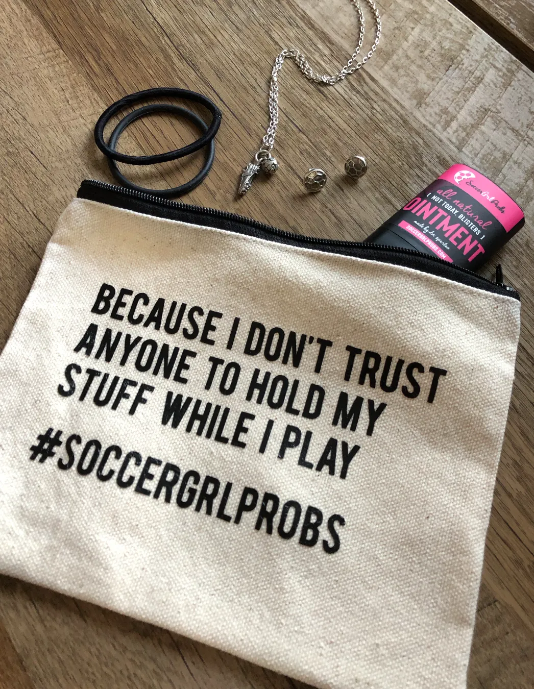 Canvas Jewelry Bag