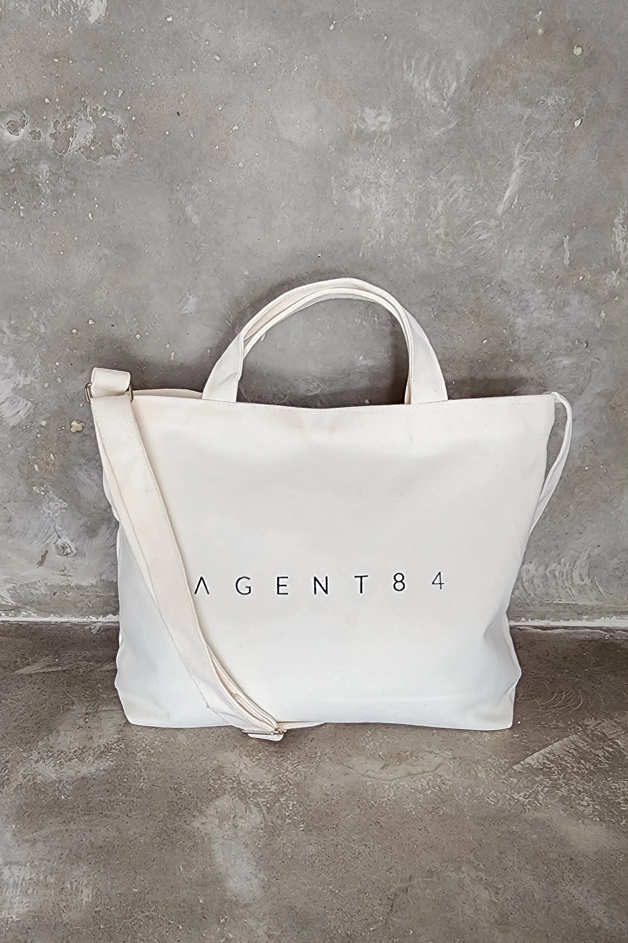 Canvas Tote Bag - Cream Sand