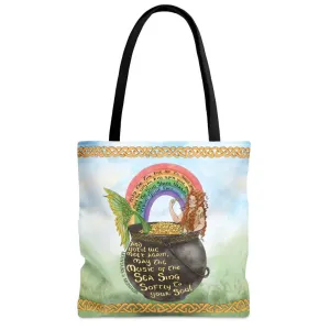Celtic Mermaid Tote Bag Celtic Knot