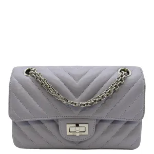 CHANEL Reissue Flap Aged Calfskin Shoulder Bag Light Purple