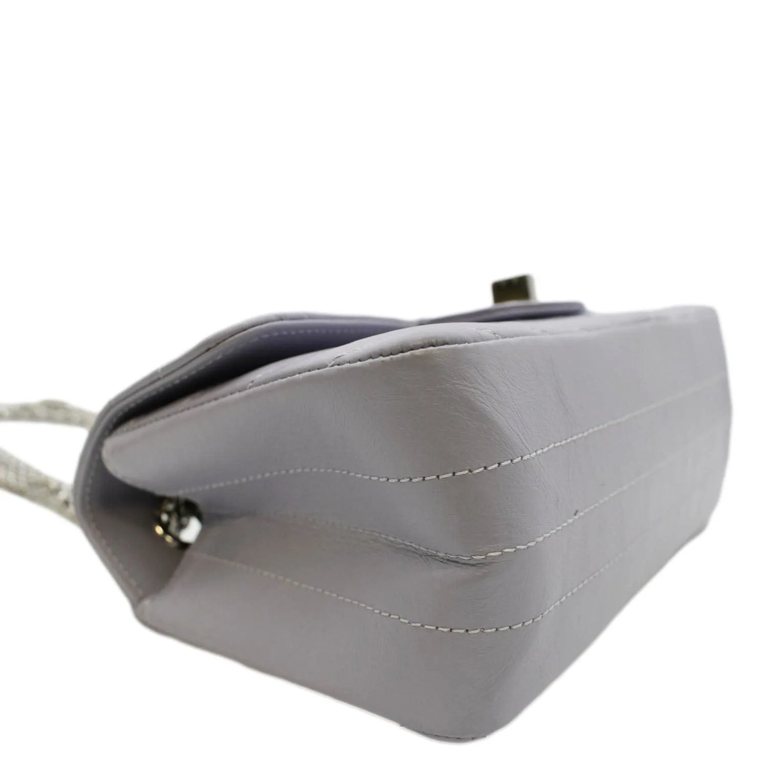 CHANEL Reissue Flap Aged Calfskin Shoulder Bag Light Purple