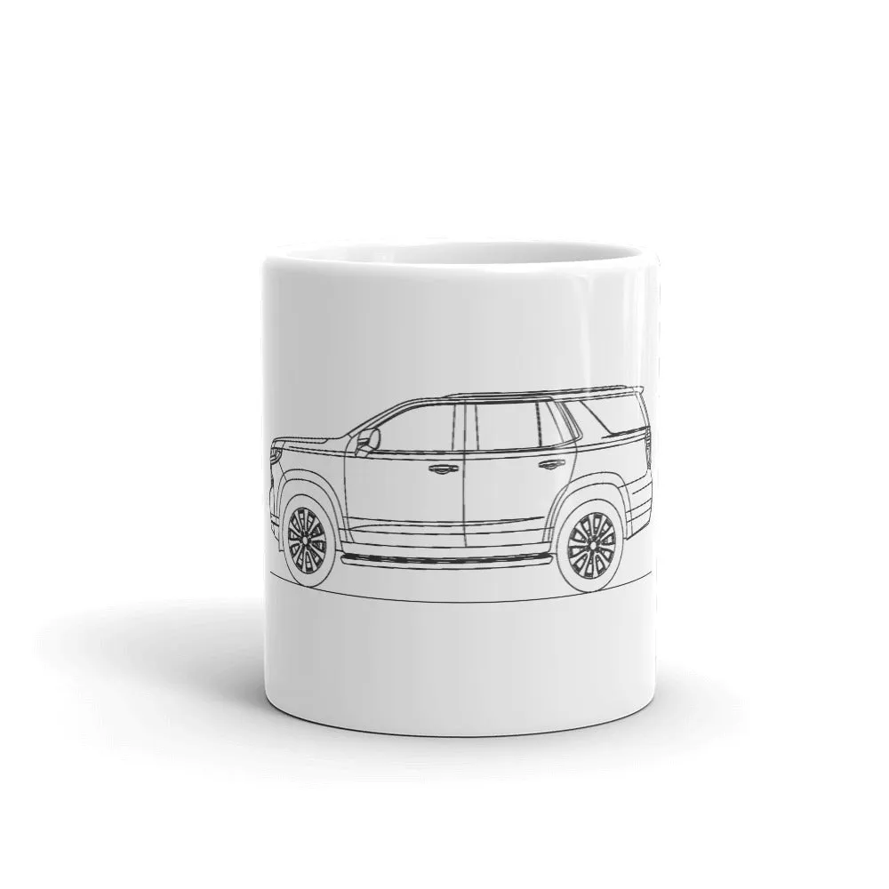 Chevrolet Tahoe Outline Mug