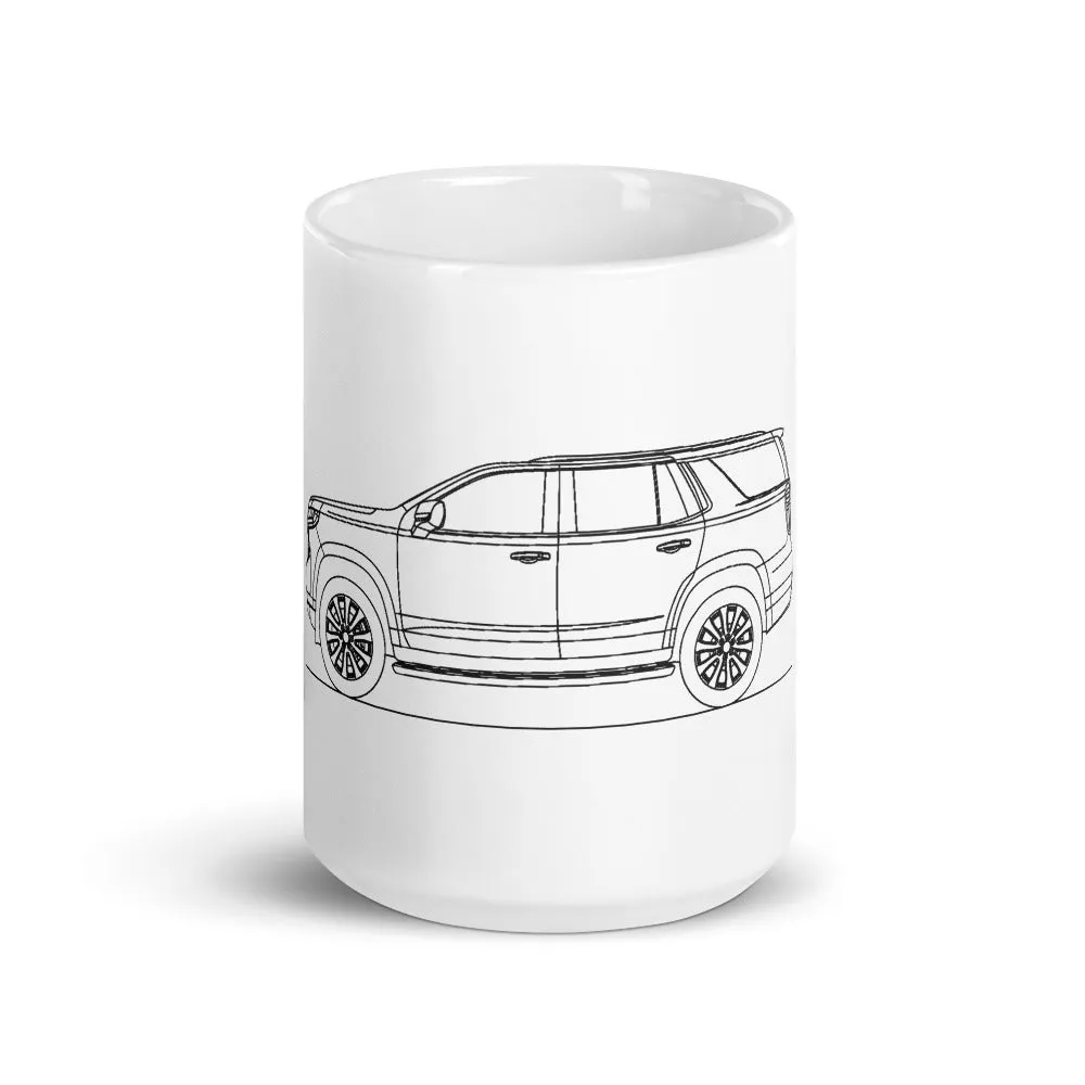 Chevrolet Tahoe Outline Mug