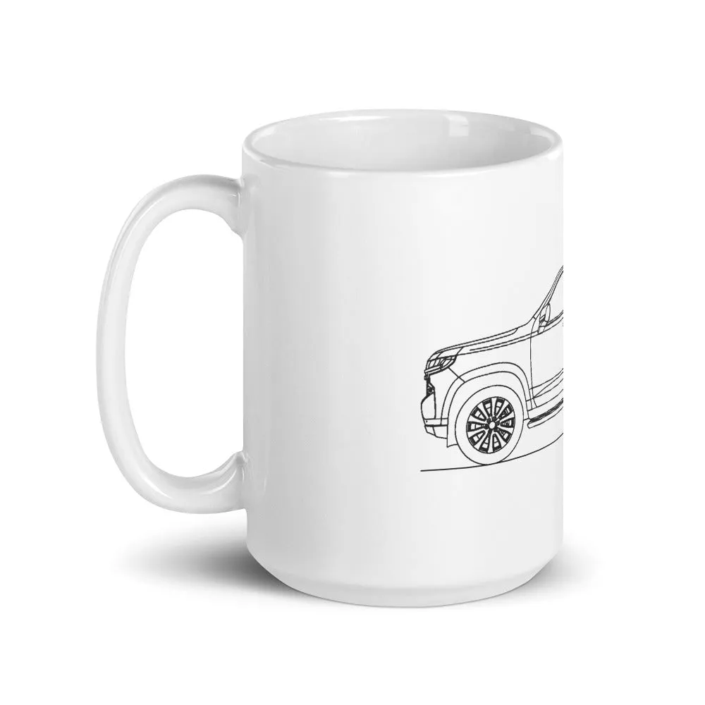 Chevrolet Tahoe Outline Mug