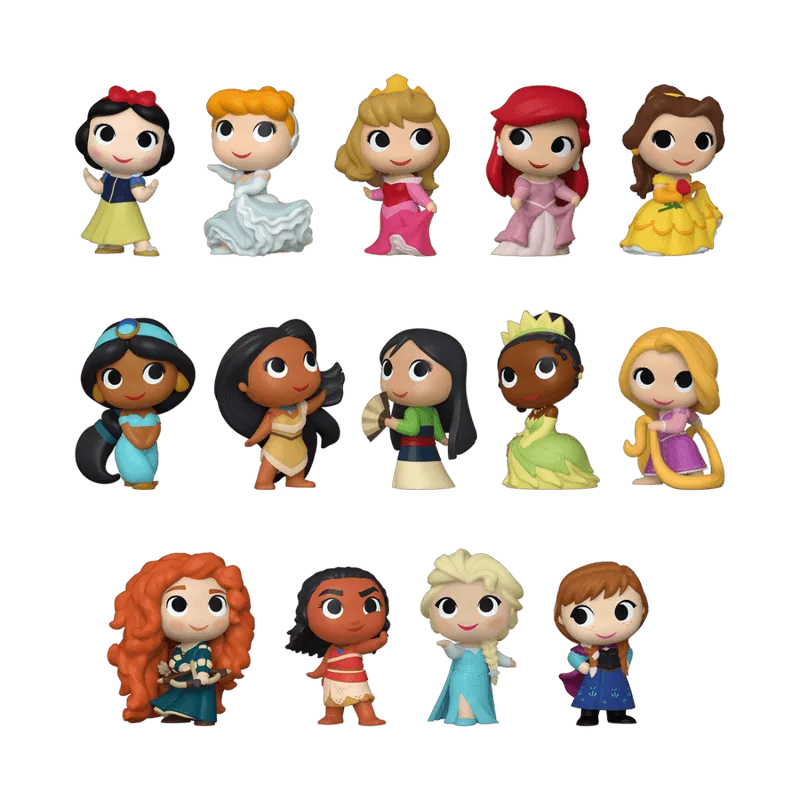 Claire's Multi MYSTERY MINI! DISNEY: ULTIMATE PRINCESS PDQ 12 Blind Bags