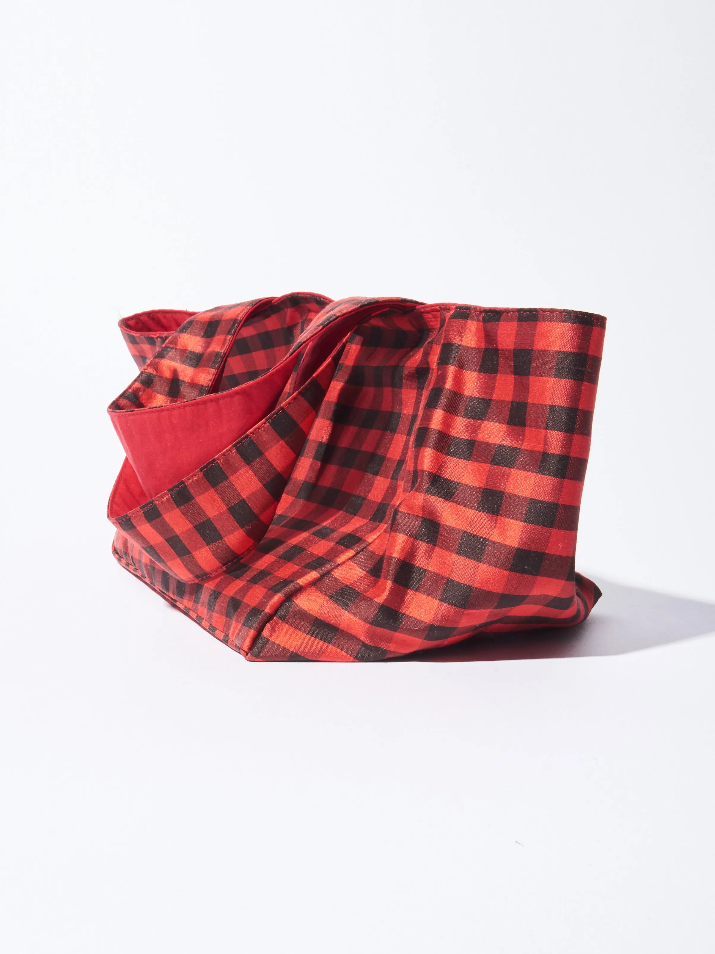 Combo B Nylon/Silk Reversible Mini Tote