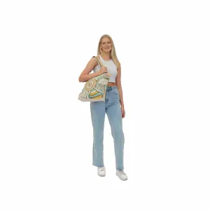 Cotton-Canvas Shopping Bag Road to Freedom 39x50cm