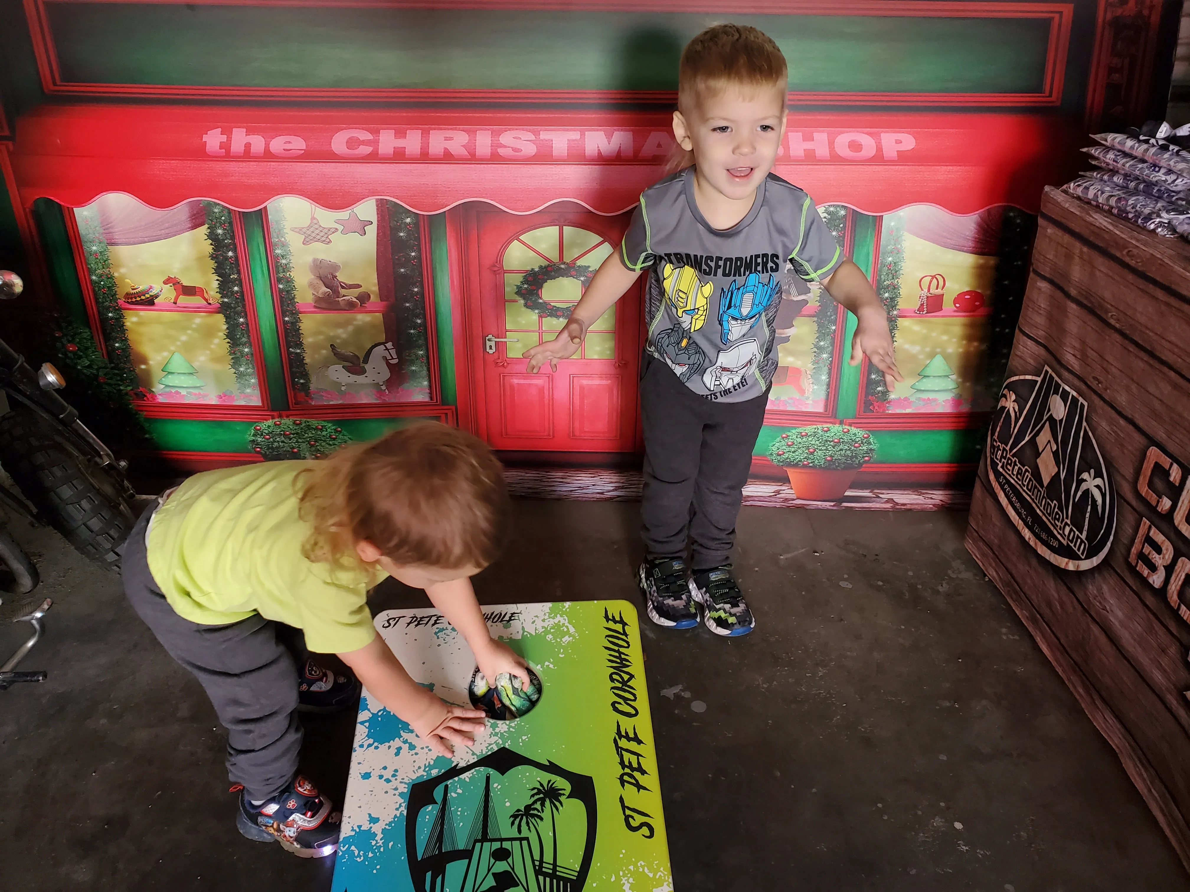 Custom 16″ by 32″ Mini Vacation Cornhole Boards
