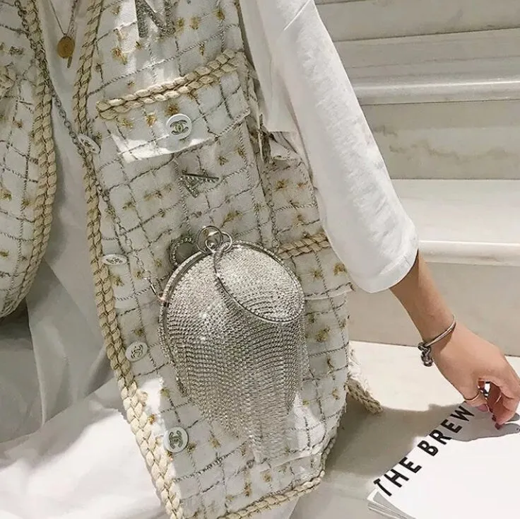 Diamond Handbag | Mini Handbags | Womens Purse | Handbag