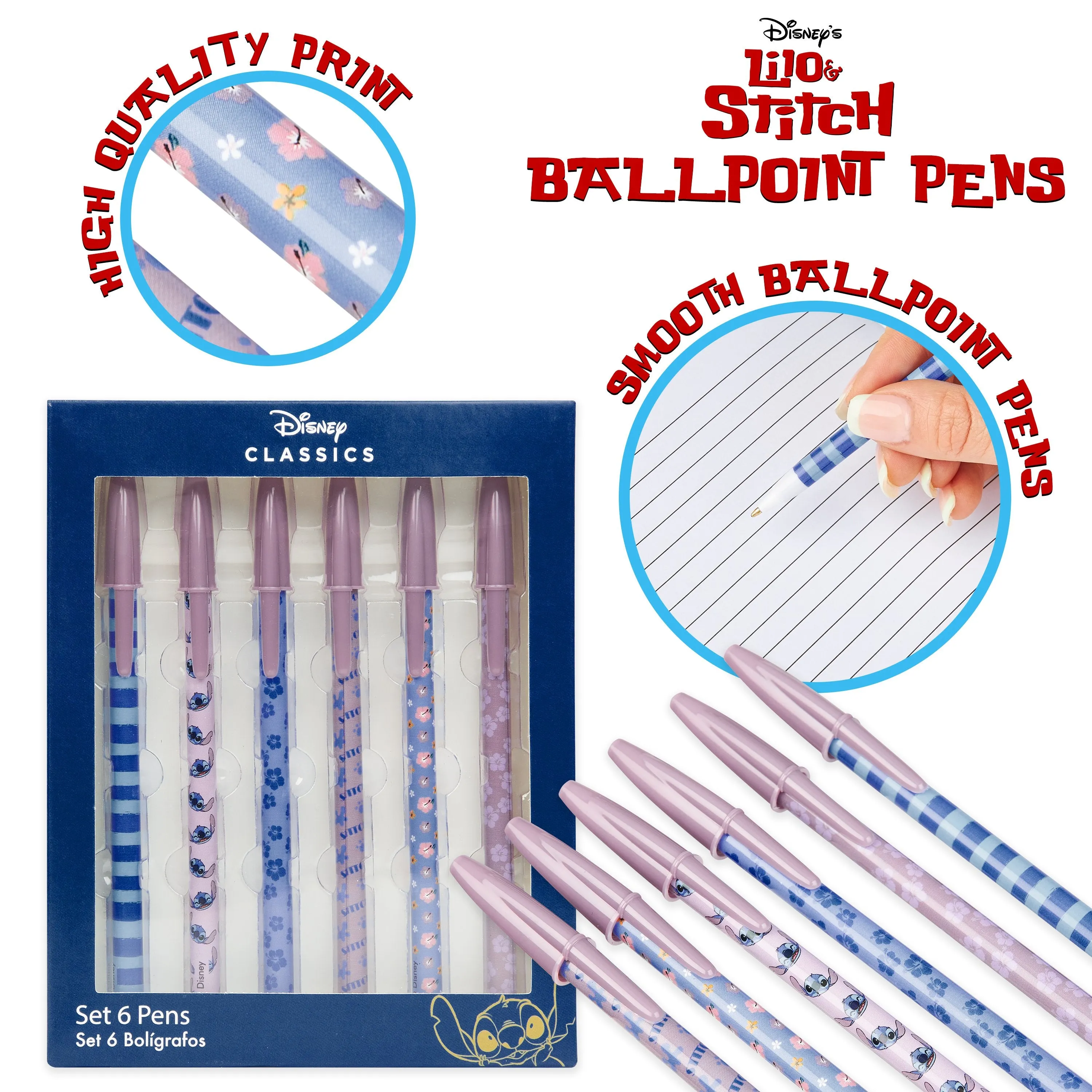 Disney Stationary Supplies, Stitch Stationary Sets, Cute Stationary Gifts For Girls