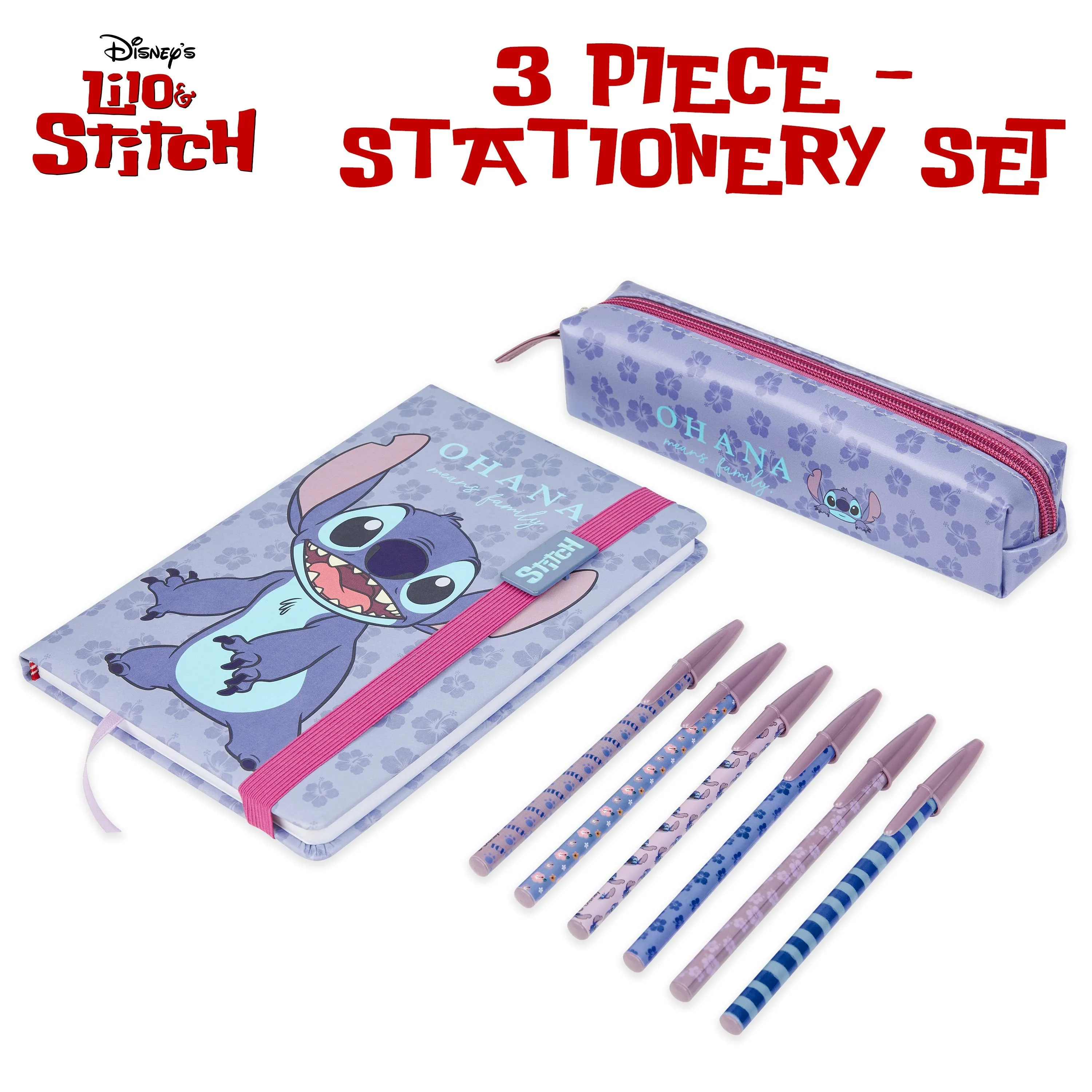 Disney Stationary Supplies, Stitch Stationary Sets, Cute Stationary Gifts For Girls