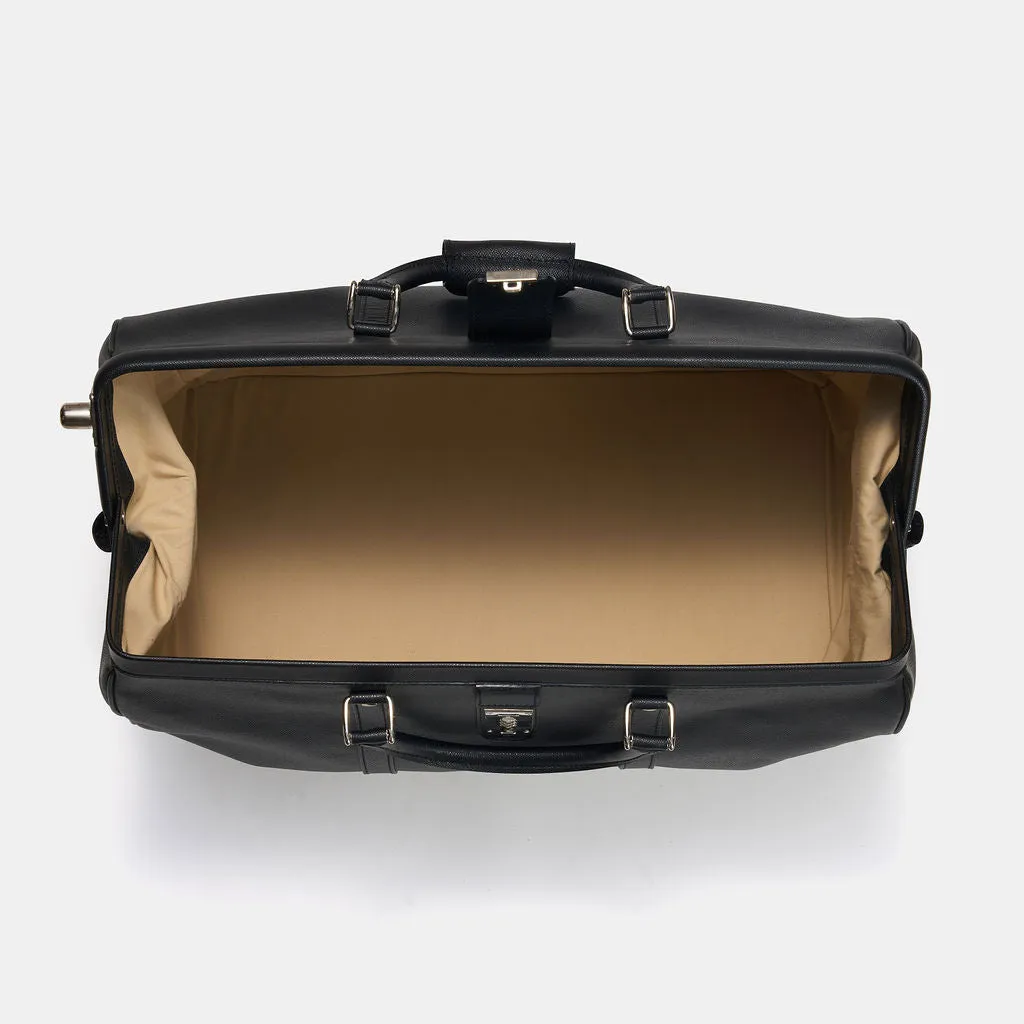 DRESSAGE LEATHER WHEELED GLADSTONE BAG