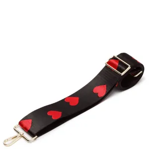 Elie Beaumont Bag Strap - Red Hearts