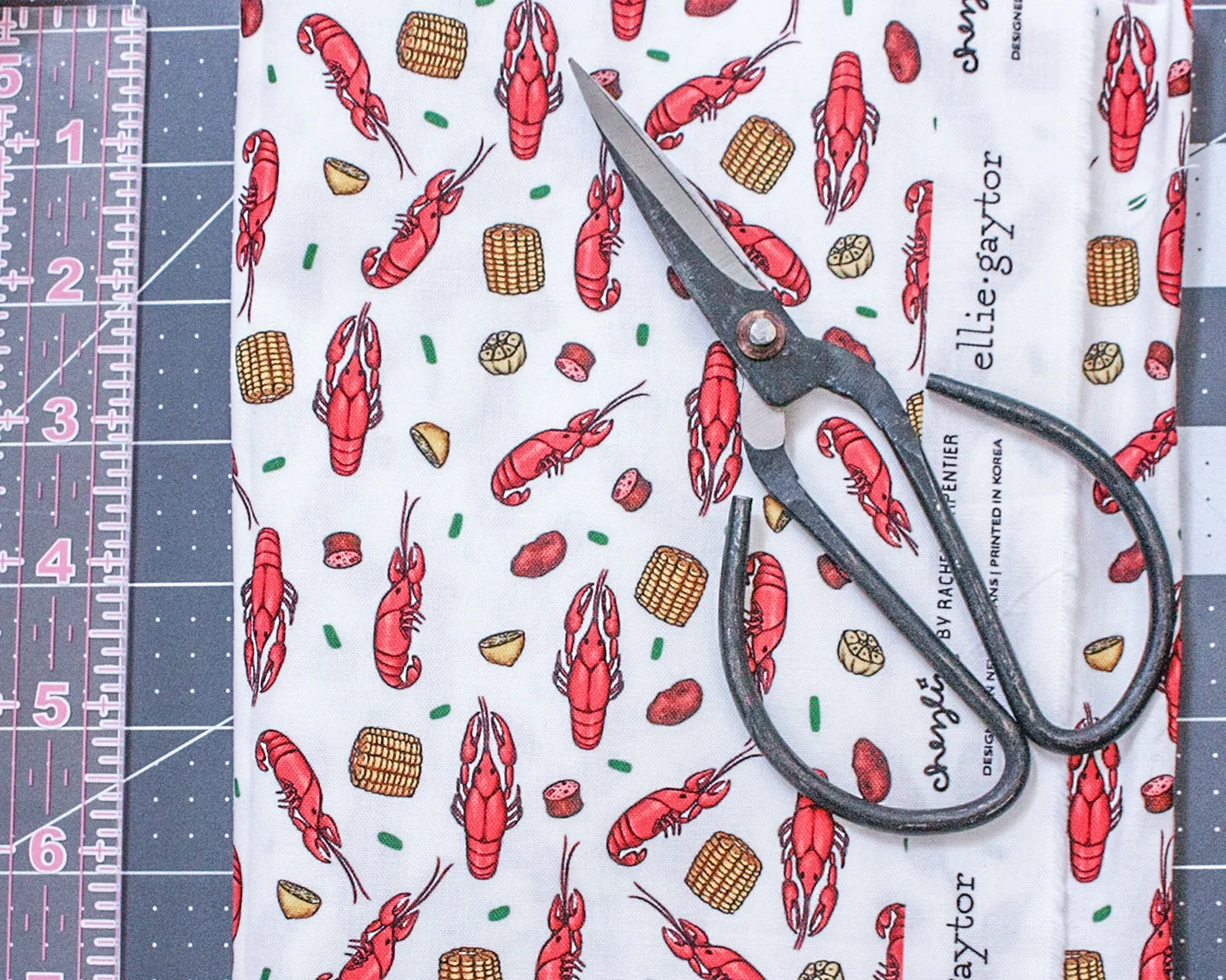 Fabric: Crawfish Boil | 100% Cotton Woven