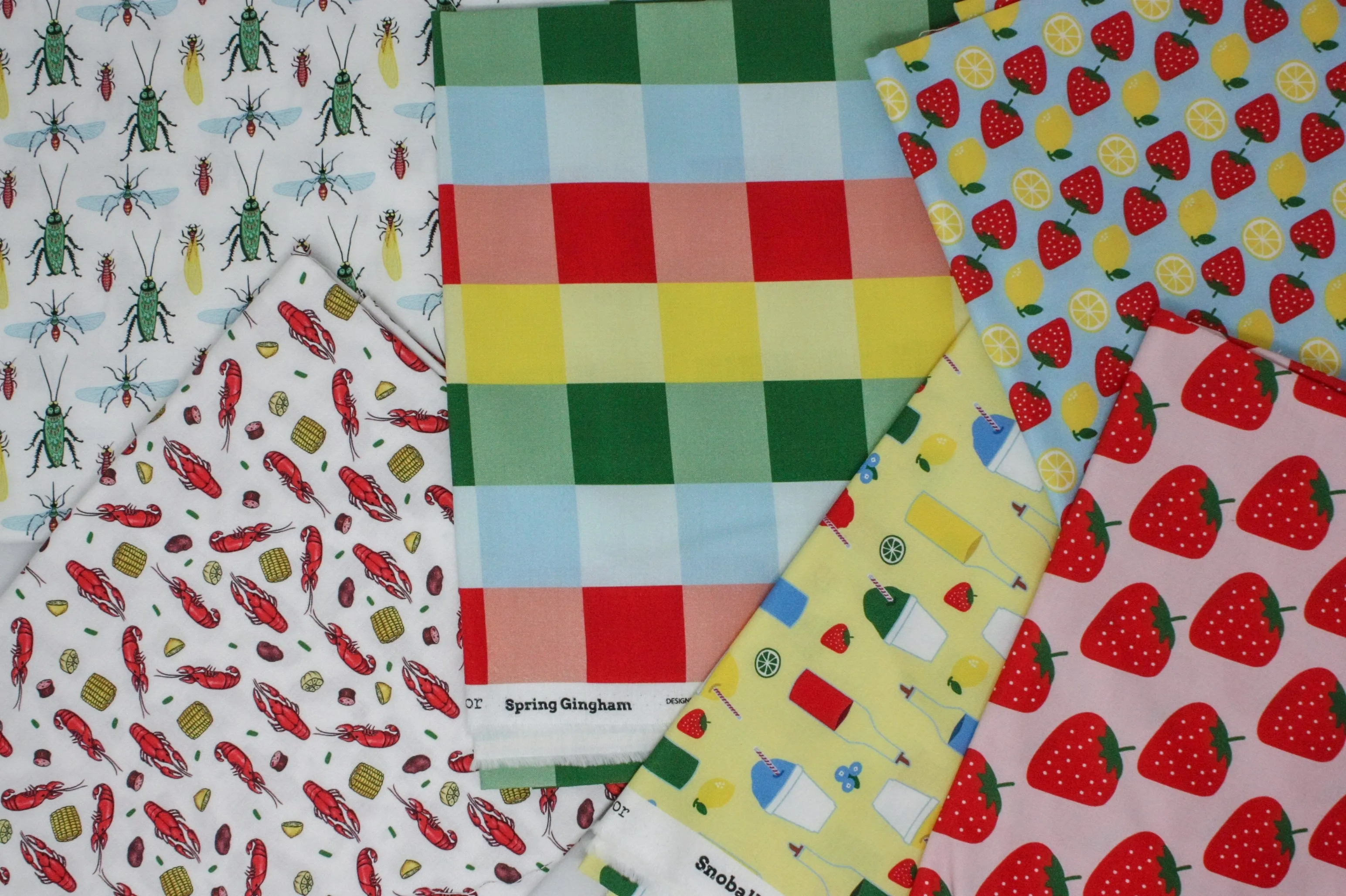 Fabric: Crawfish Boil | 100% Cotton Woven