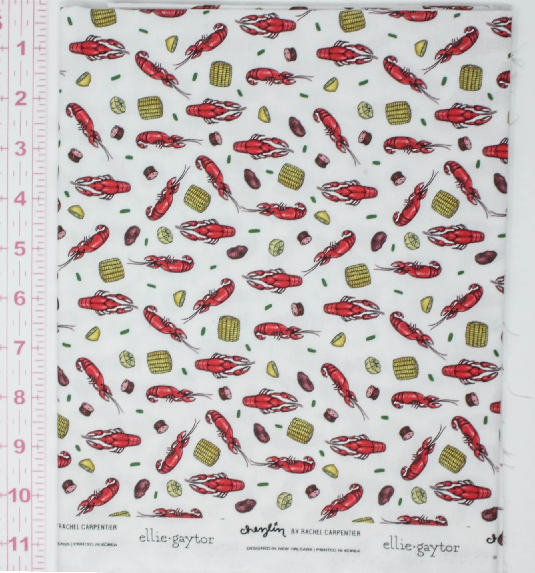 Fabric: Crawfish Boil | 100% Cotton Woven