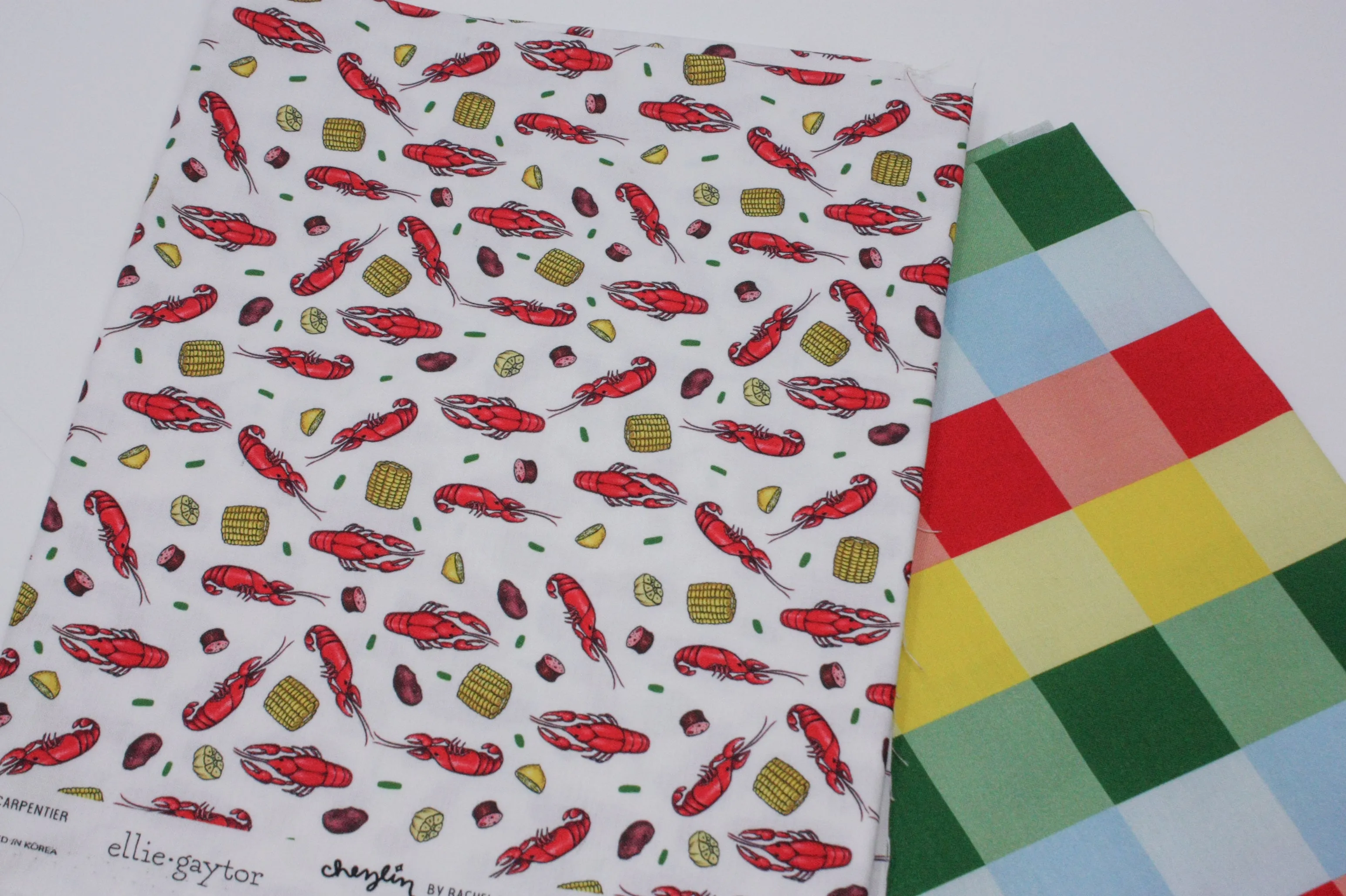 Fabric: Crawfish Boil | 100% Cotton Woven