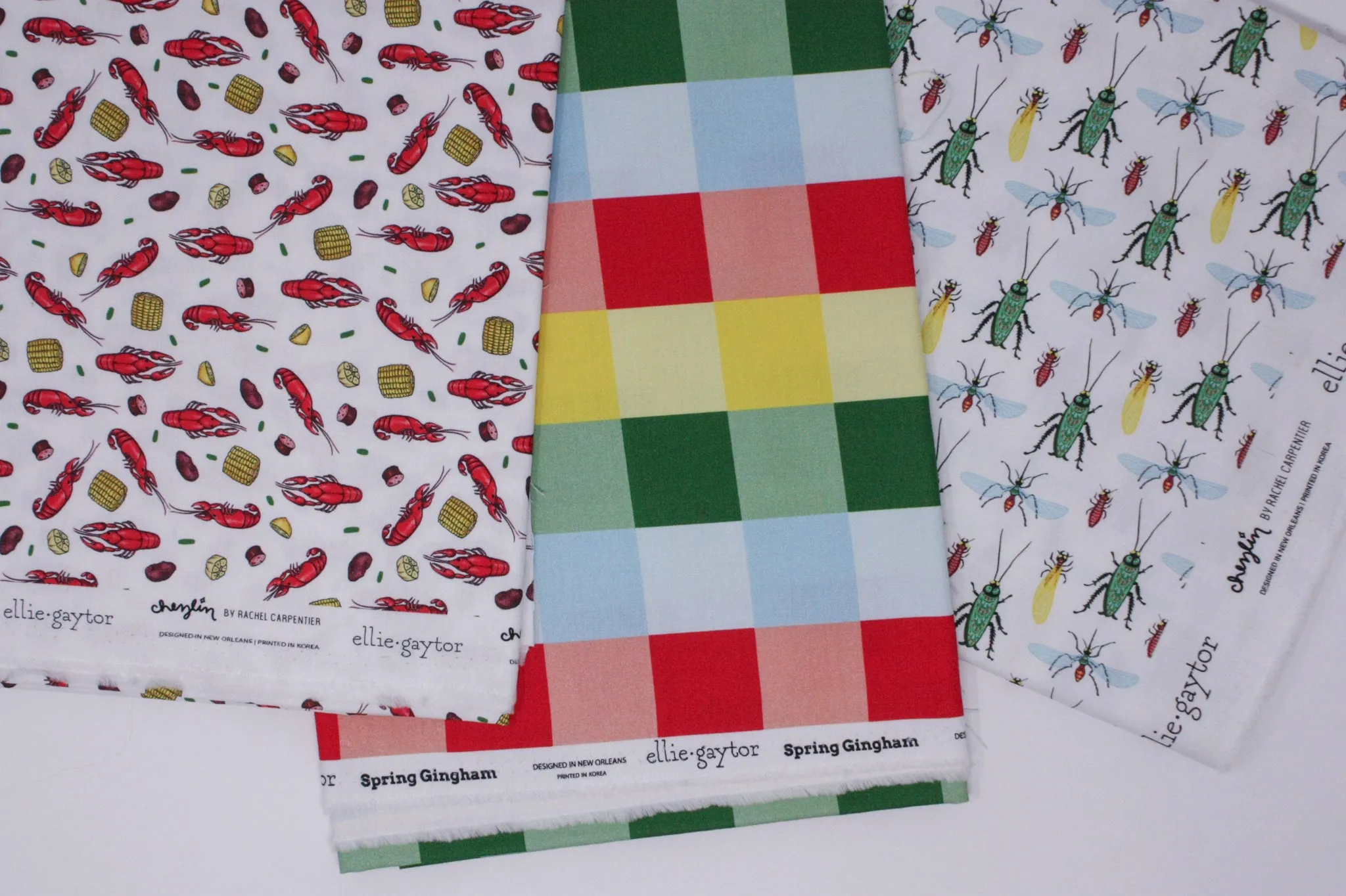 Fabric: Crawfish Boil | 100% Cotton Woven