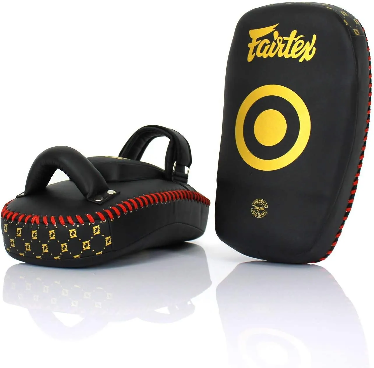 FAIRTEX SMALL LIGHT WEIGHT THAI KICK PADS - KPLC6 (Single Strap)