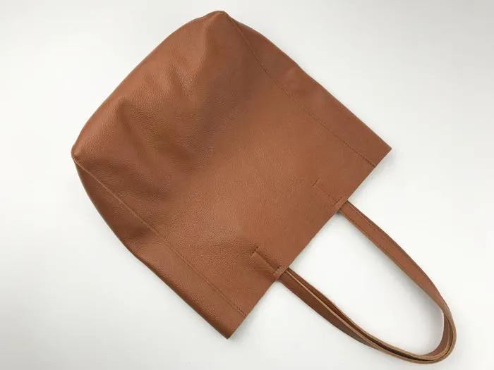 Fashion Womens Pink Leather Vertical Tote Bags Pink Shoulder Tote Bags Pink Handbags Tote For Women