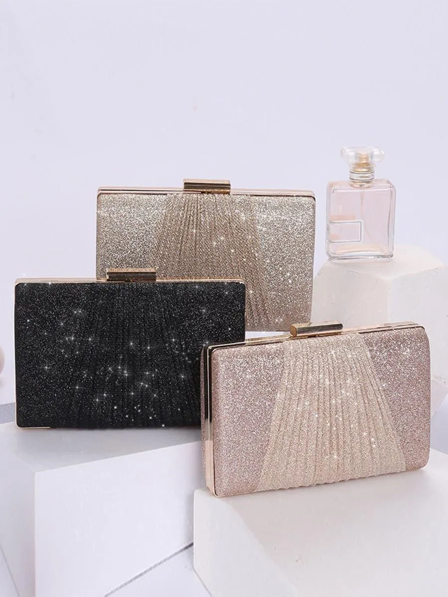 Fold Square Evening Clutch Bags MNBF006