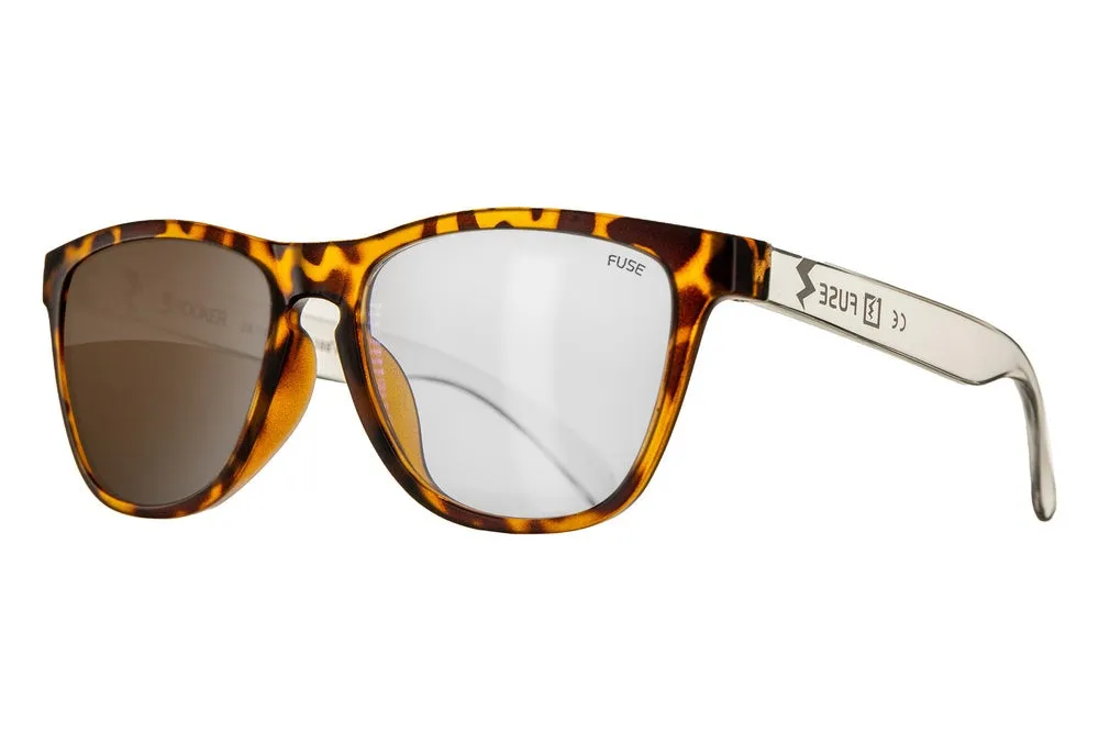 Fuse Prescription 3 Rooker Sunglasses | Tortoise Clear Split