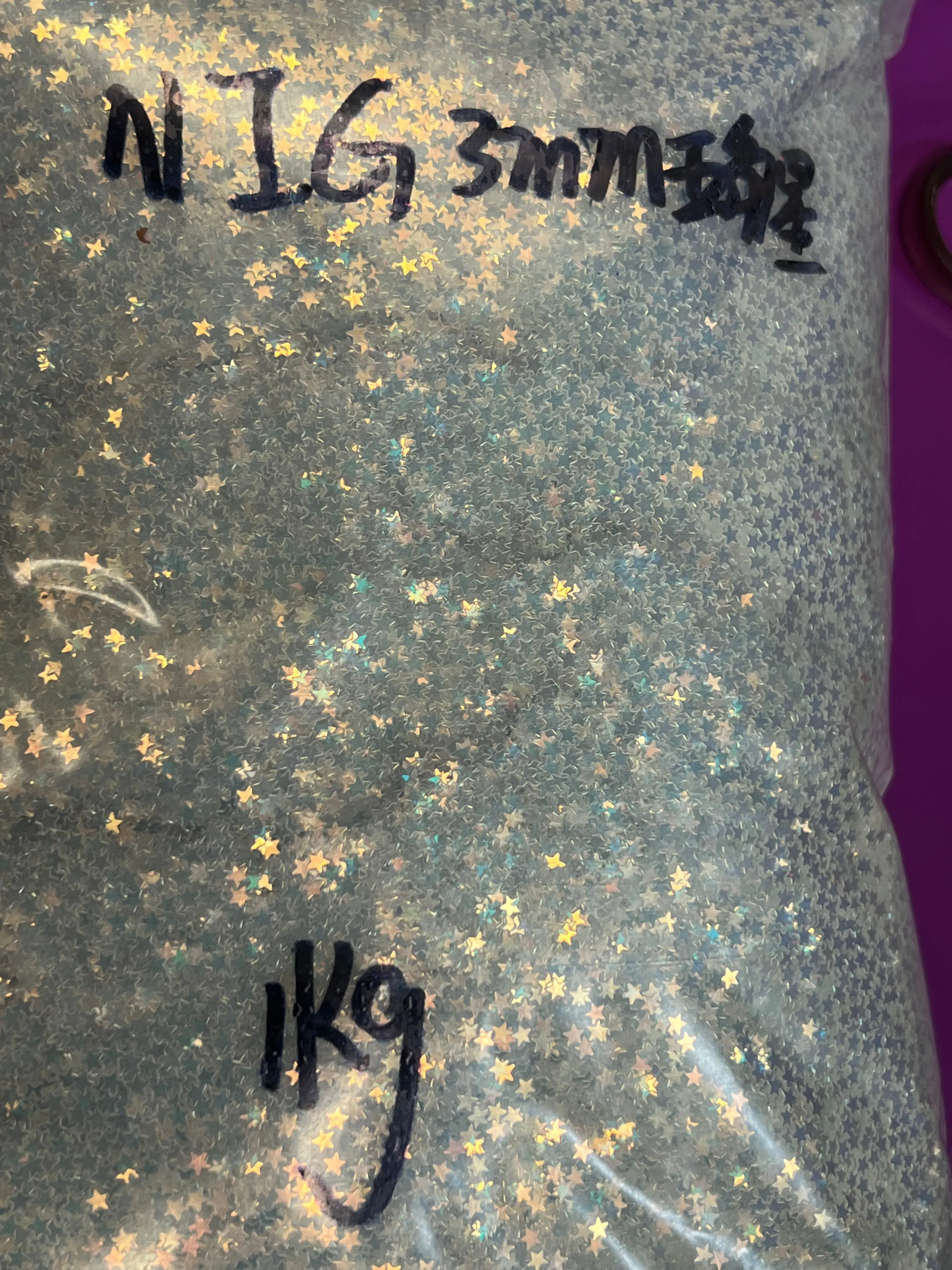 Glitter 1 kilograms bags (2.2 LBS)