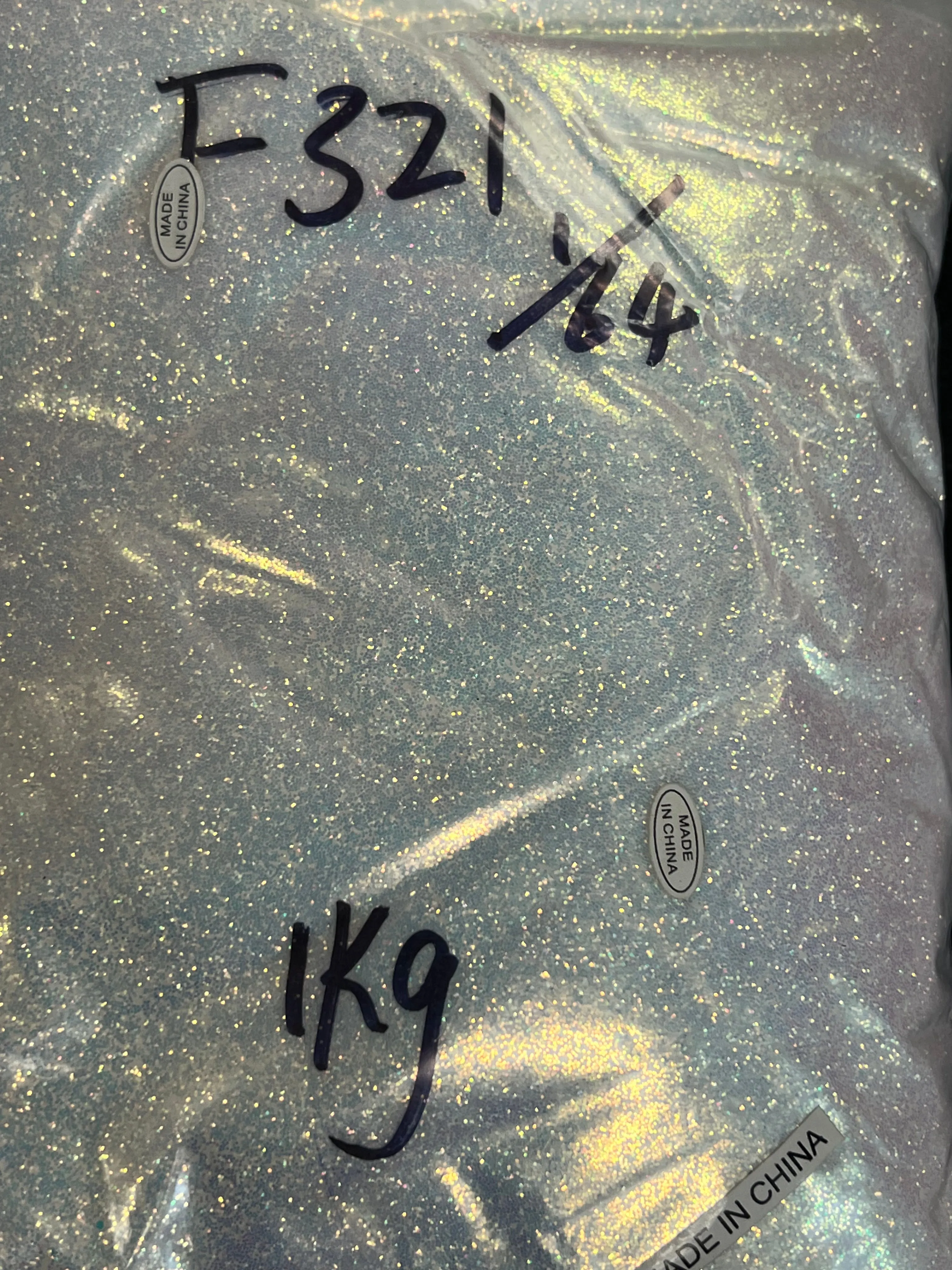 Glitter 1 kilograms bags (2.2 LBS)