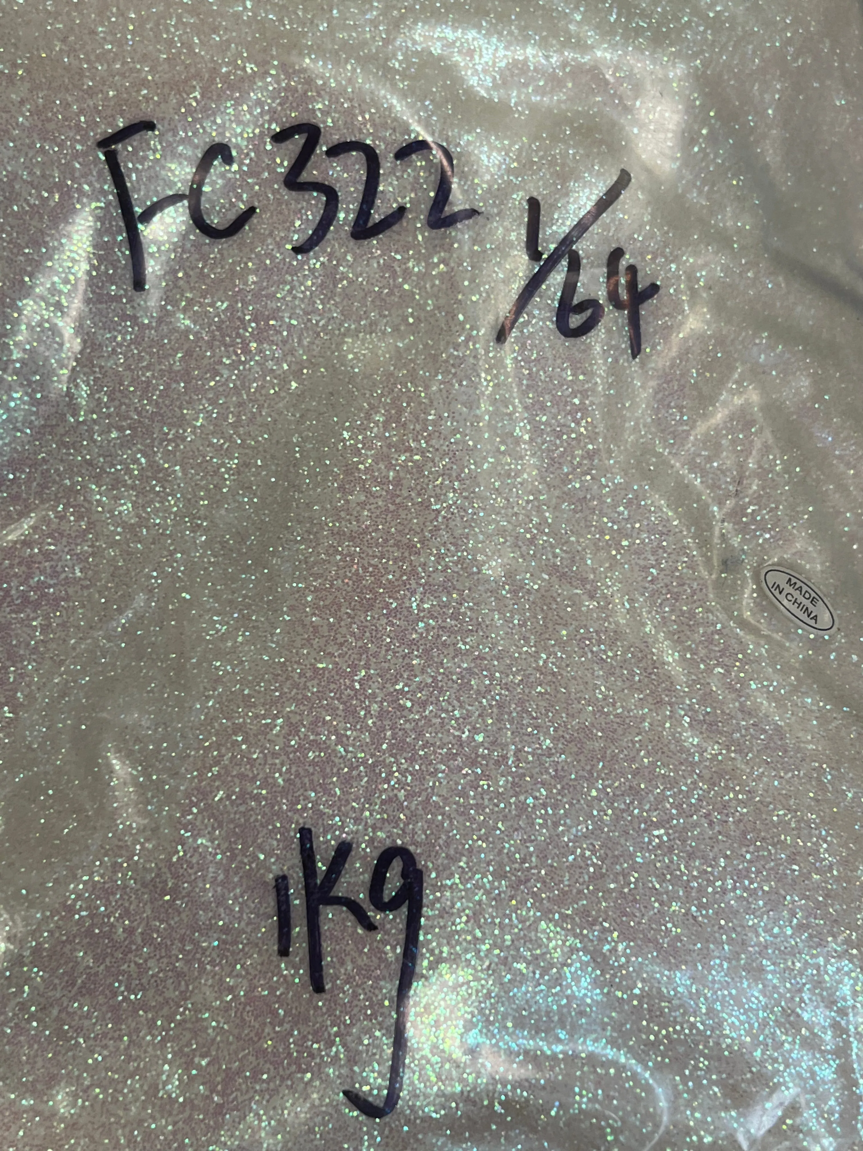 Glitter 1 kilograms bags (2.2 LBS)