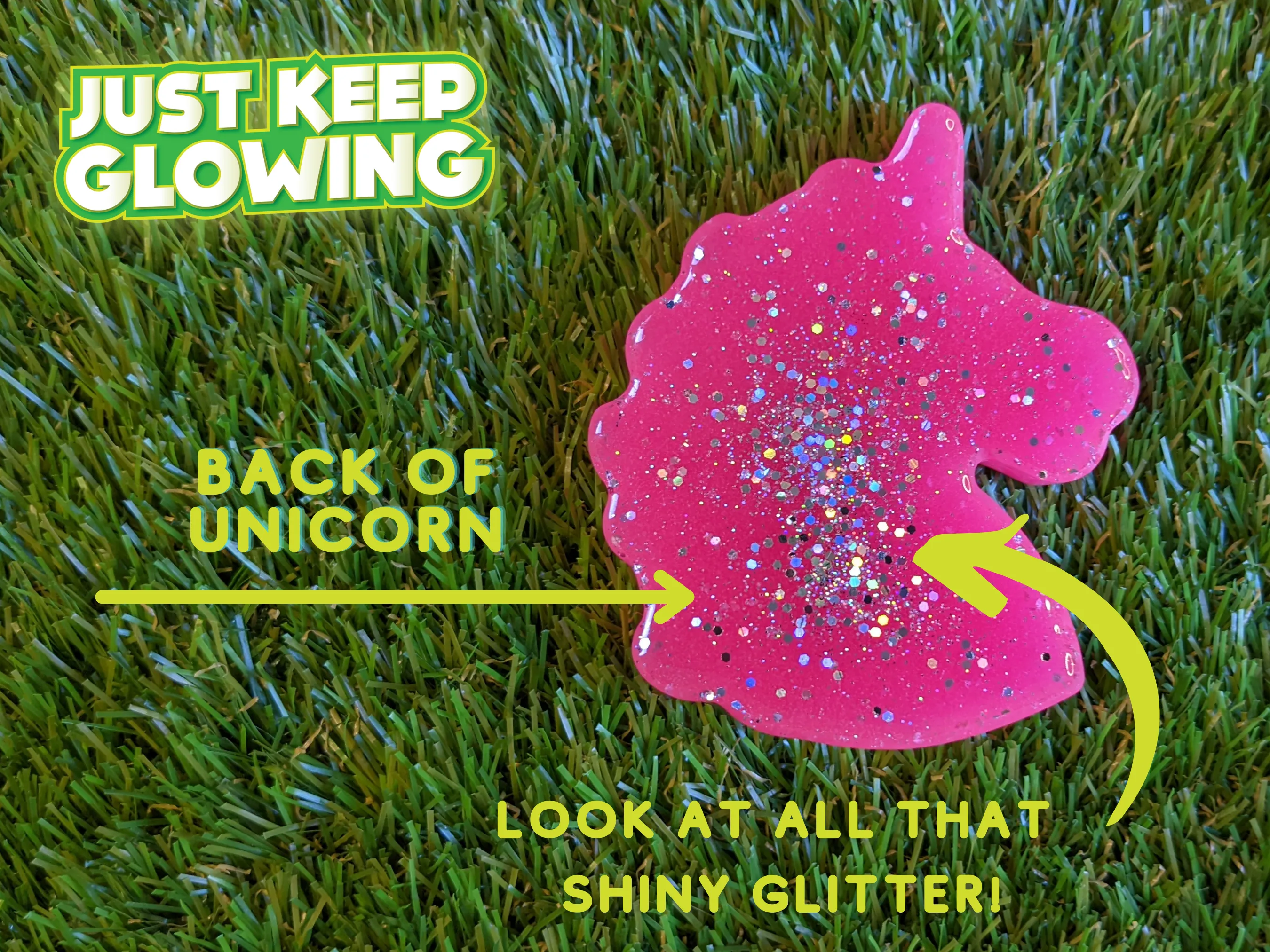 GLOW IN THE DARK UNICORN LIGHT