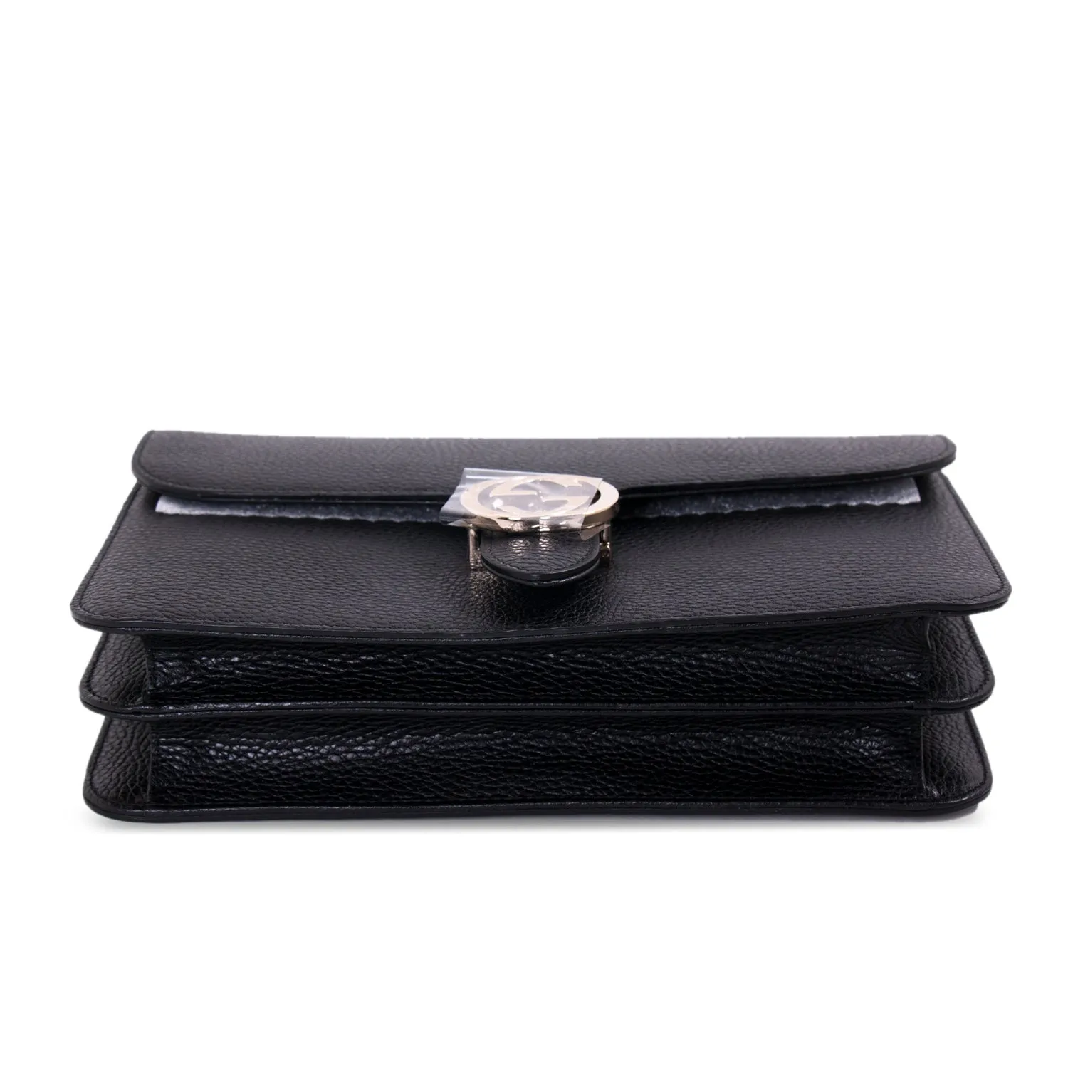 Gucci GG Interlocking Medium Leather Bag