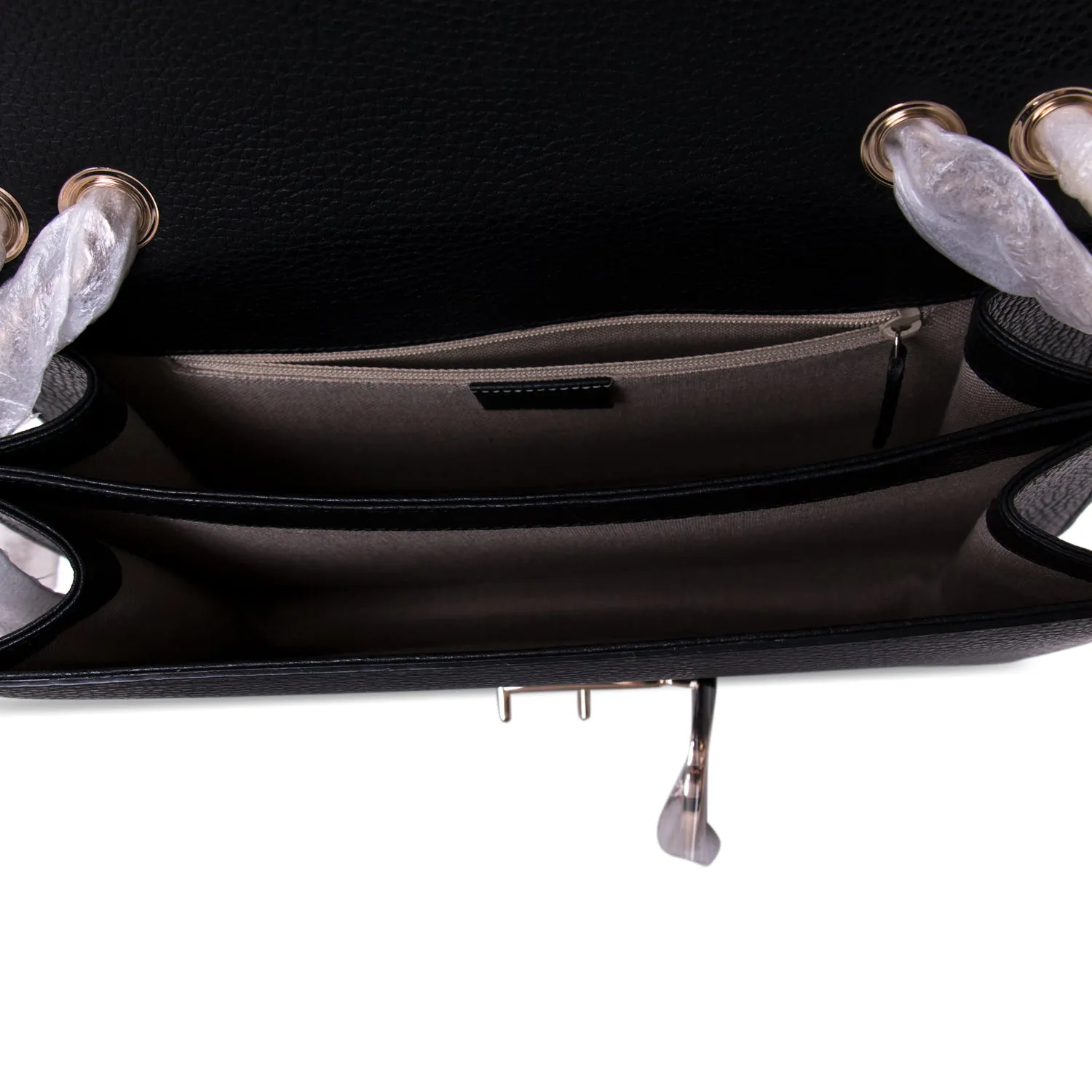 Gucci GG Interlocking Medium Leather Bag