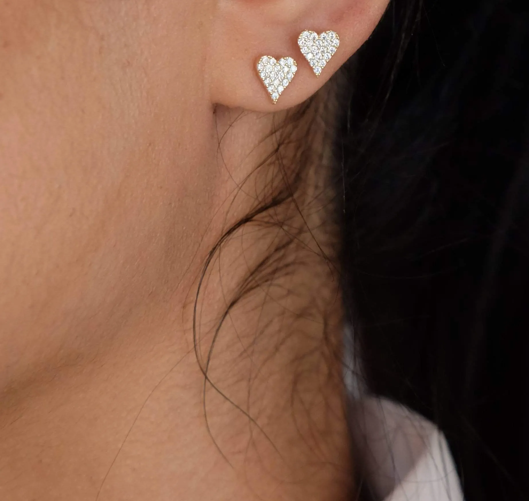 Heart Studs-mini