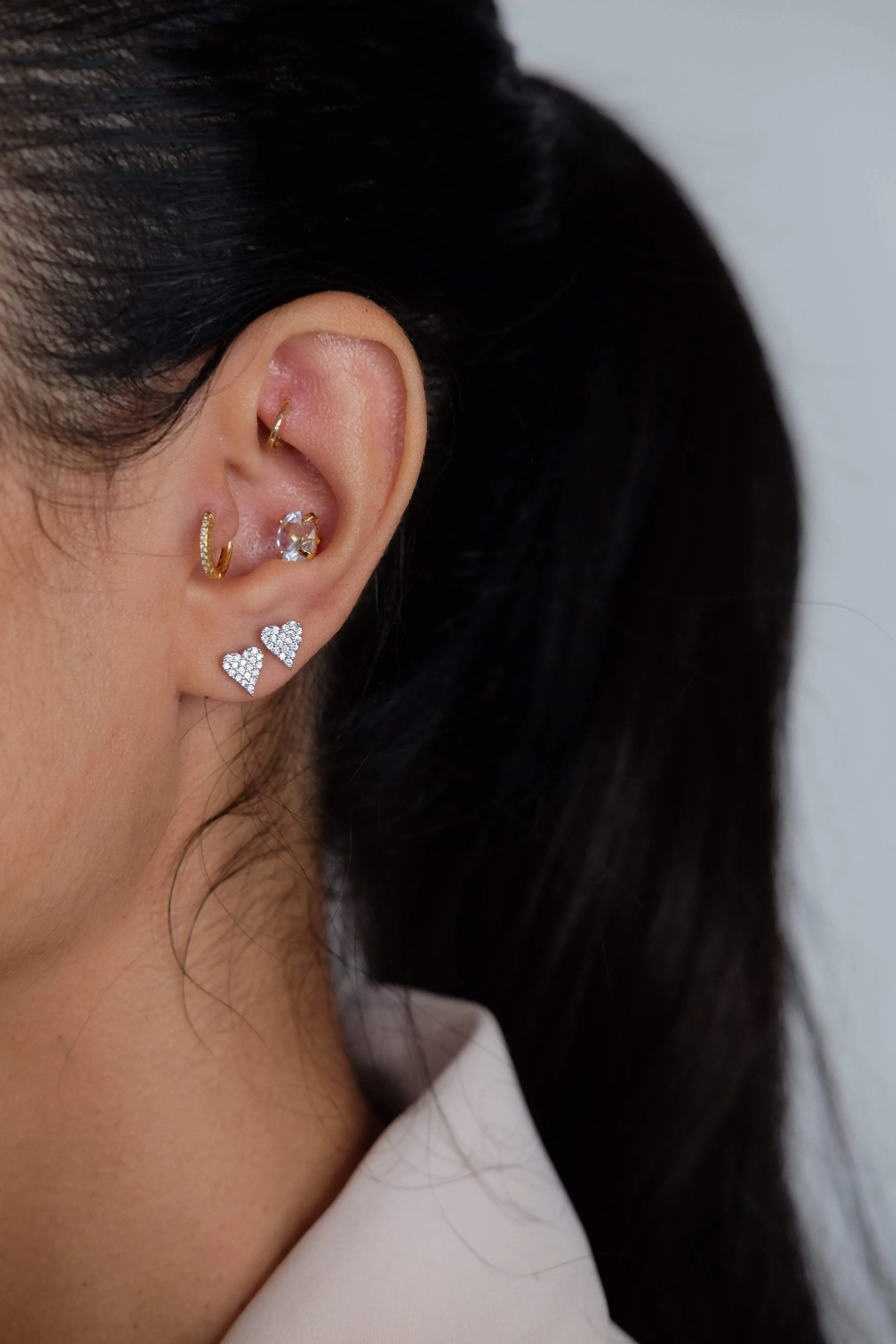 Heart Studs-mini