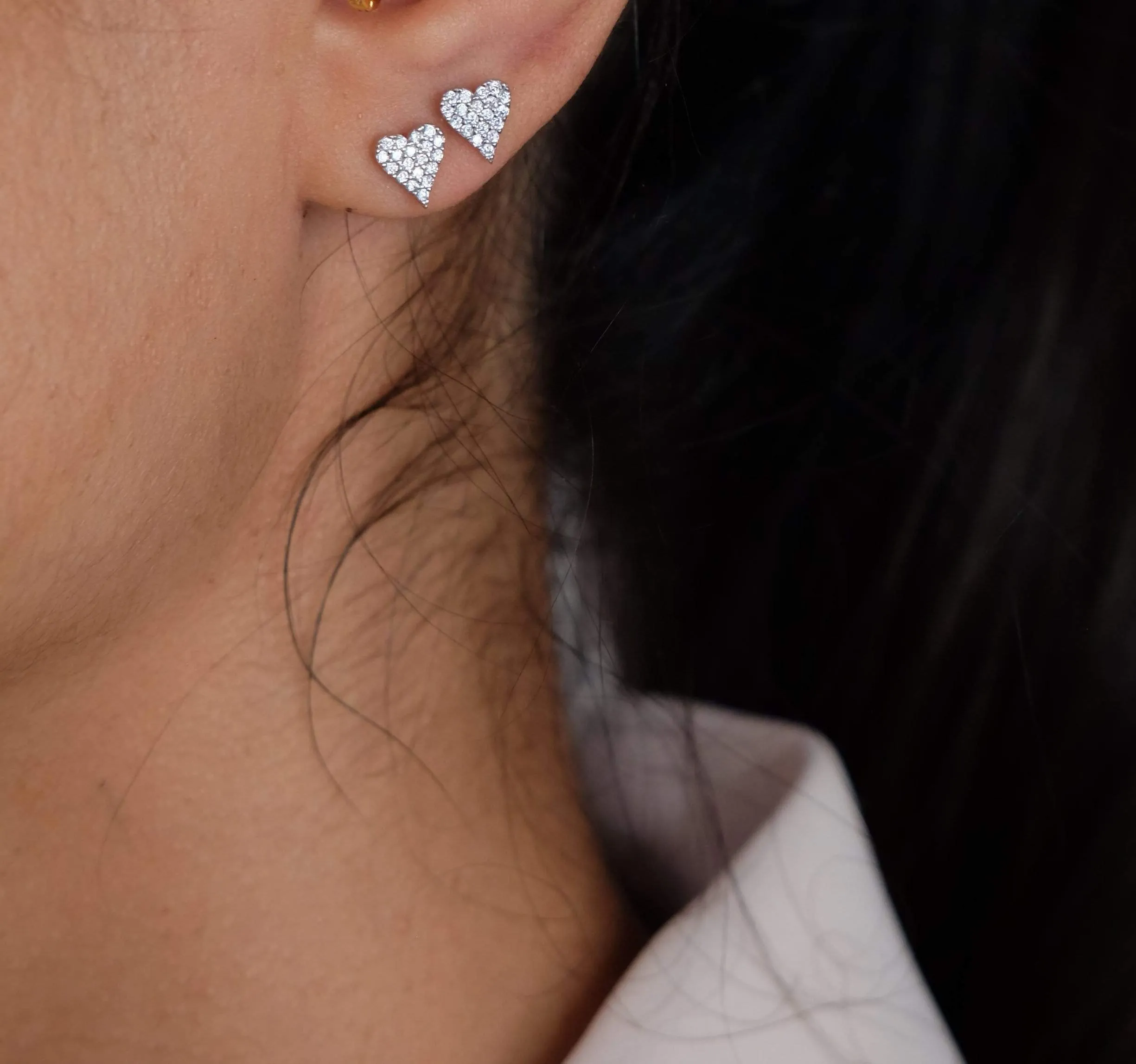 Heart Studs-mini